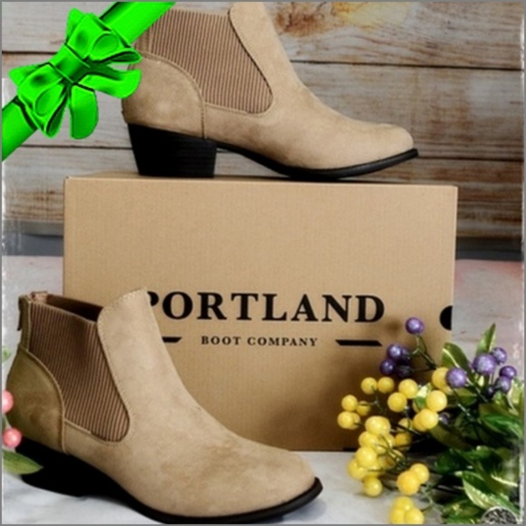 Portland Boot Company Shoes - ❣️PORTLAND Faux Suede Bootie #07815s0606a021s115